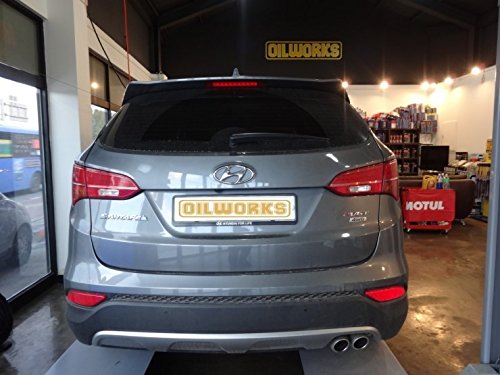 Image of HYUNDAI Genuine 863402W000 Trunk 4WD Emblem Badge for Santa Fe 2013+