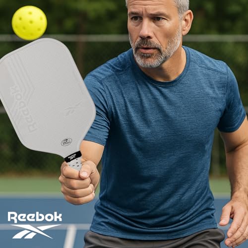Image of Reebok Pickleball Paddle - Lightweight & Durable Design for All Skill Levels - Engineered for Power, Control & Precision