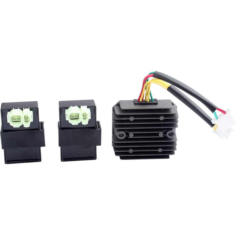 Riloer Zestaw prostownika regulatora CDI pasuje do Ho-nda XL 600 V Transalp XRV 650 Afryka