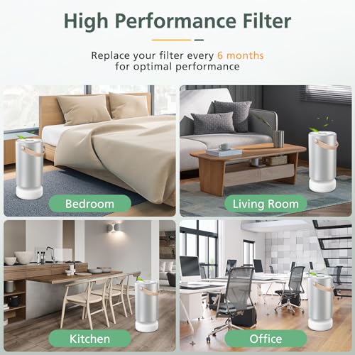 Air Pro PECO-HEPA Filters Replacement Compatible with Moleku-le Tri-Power Air Pro Air Puri-fier, 3-in-1 High-Efficiency Replacement Filter, 1 Pack
