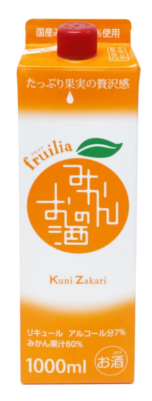 Amazon.co.jp: 中埜酒造 國盛 フルリア みかんのお酒 [ リキュール 7度