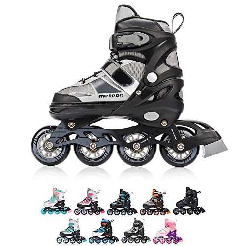 meteor Rox sichere verstellbare Kinder Inline‑Skates – Inliner für...