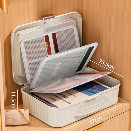 Porte-documents de grande capacité et boîtes de rangement pour certificats - 6