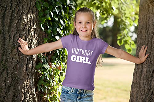 Image of Birthday Girl Shirt Toddler T-Shirt Kid Birthday Party Outfit Tee Gift for Girls 1st 2nd 3rd 4th 5th 6th 7th 8th Tops