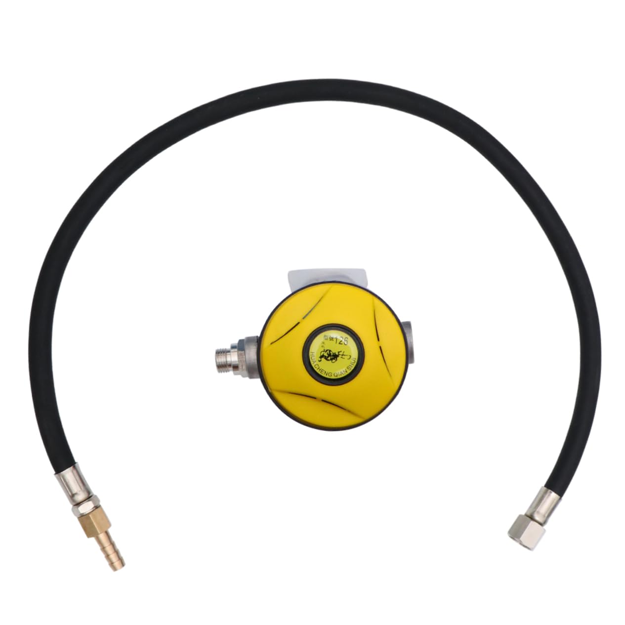 GOOHOCHY Dive Secondary Regulator Tube Diving Breathing Apparatus for Scuba Diving Enthusiasts