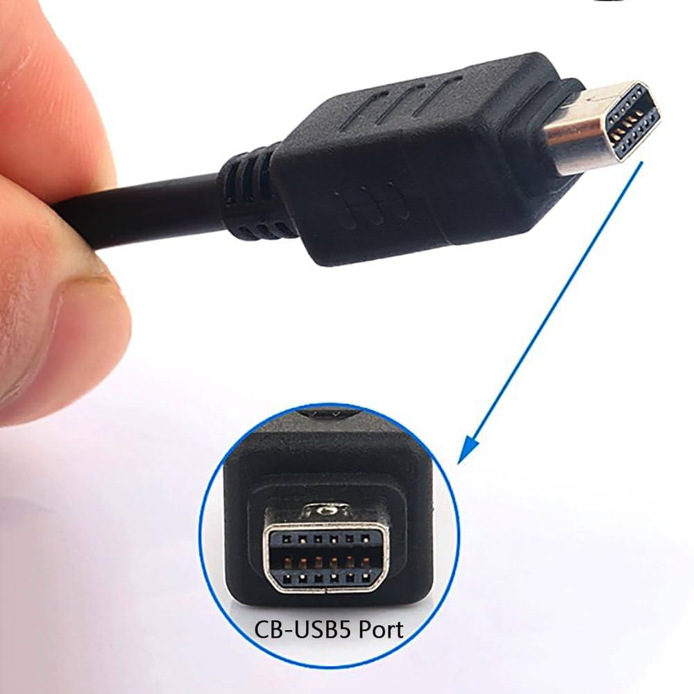 Amazon.co.jp: AlyKets USBカメラケーブル 交換用 CB-USB5/USB6
