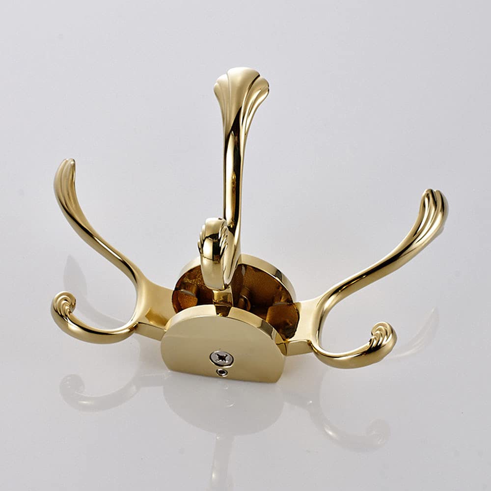 tiras Command, Perchero giratorio de metal, plegable, montado en la pared(Onecolor)