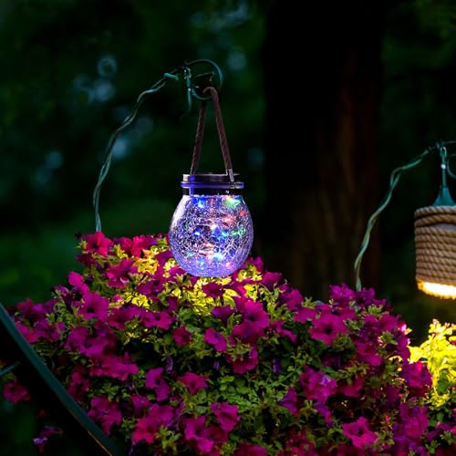 Tapas para luces solares de jardín Solustre exterior de acero 6