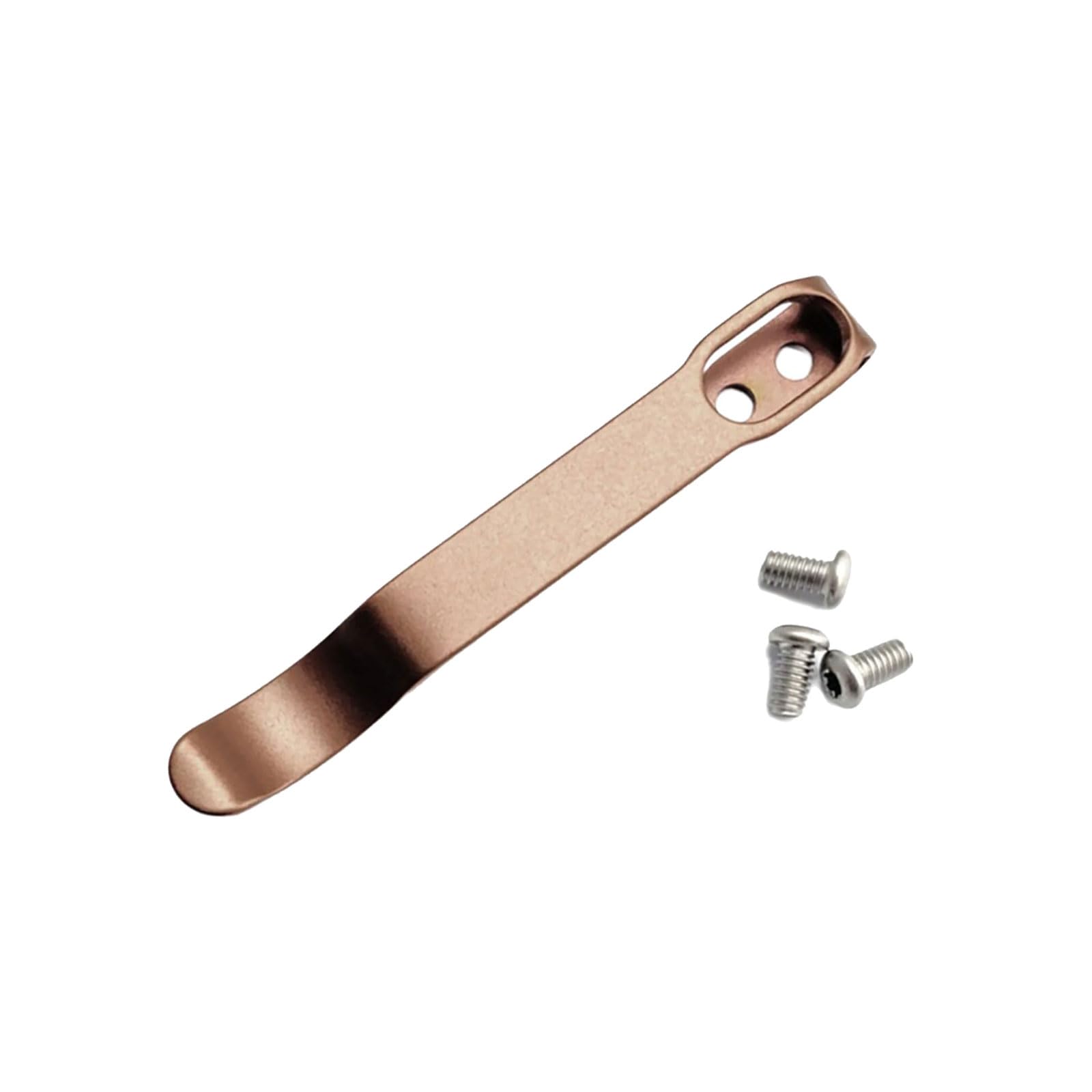 RGYBAO Durability Cutter Pocket Clip Replacement Hardware Back Clamp for Tool Restoration and Modifications Tool Belt Clip Attachment