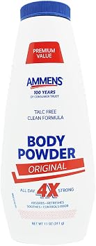 Ammens Original Powder، Talc Free Formula، 11 Ounce