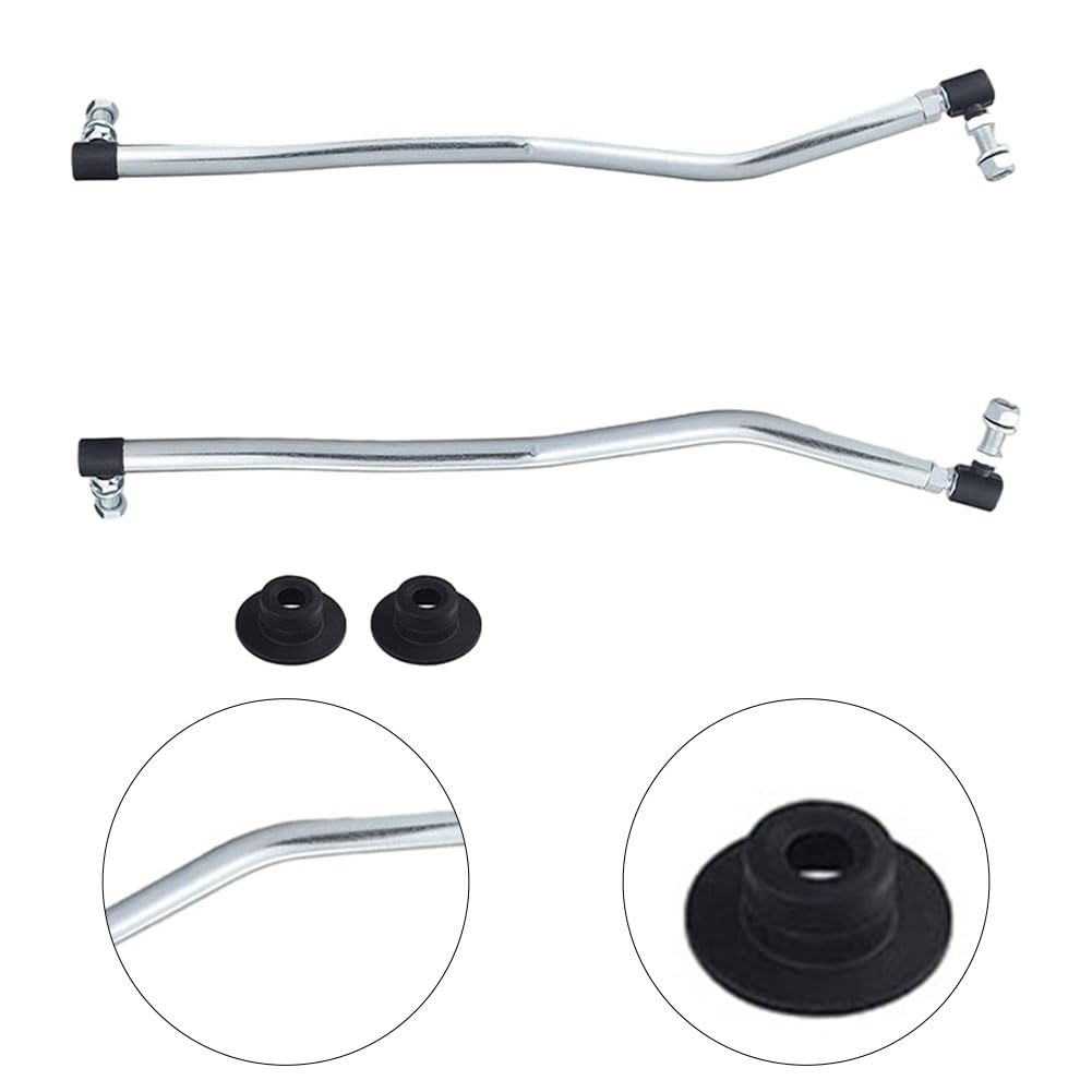 Regulowany zestaw łączników kierownicy LH/RH kompatybilny z kosiarkami Husqvarna 2042LS 2146XLS 2346XLS 2748GLS 2748GLS, zamiennik 532194740 i 532194741