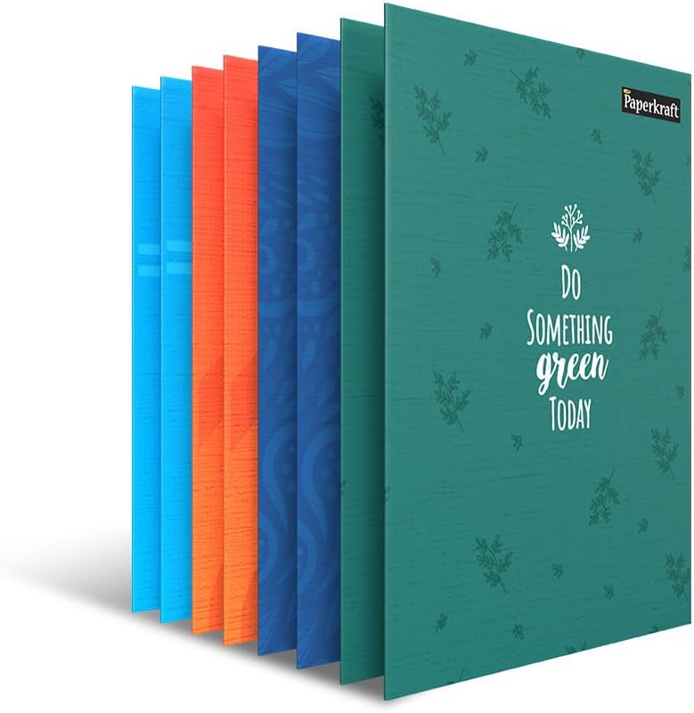 Paperkraft Paper Folder | Double Pocket | 31.0 cm x 22.5 cm | Pack of 8