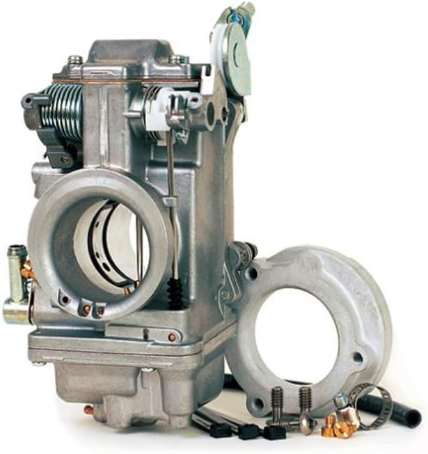Hwbnde HSR42 Easy Kit Carburetor 42mm, Works with Mikuni Carb Harley Davidson Evo Twin Cam 42-18