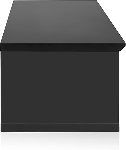 Miniatura 57 de Gator Frameworks Elite Furniture Series - Estante de escritorio de madera de 8U en acabado gris madera flotante (GFW-ELITERK-8U-GRY)