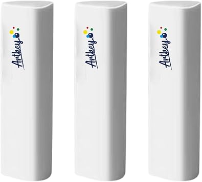Artkey White Eraser, Pencil Eraser for School and Office, Clean Erasing