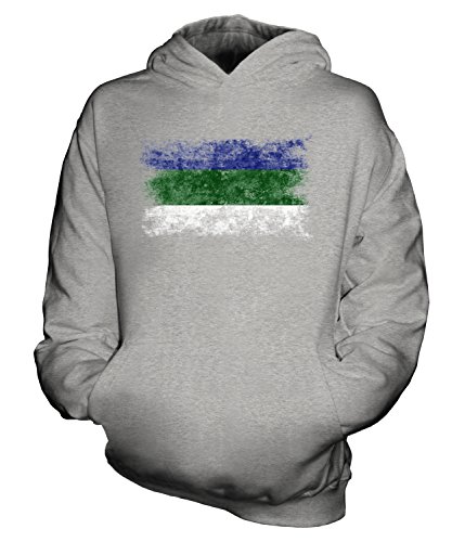 Drapeau république des komis sweat-shirt enfant délavé candymix idéal pour l'école et les loisirs