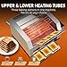 HTTSICHI Commercial Conveyor Toaster w/ 3 Slice Wide Slot, 450 Slice/hour Commercial Toaster w/ 14.1’’ Wide and 3‘’ Opening, Industrial Kitchen Cooking bagel w/Stainless Steel and Heavy Duty