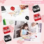 5 Pack Lip Liner Sharpener Make up Pencil Sharpener Multi Colors Cosmetic Eyeliner Pencils Cosmetic Sharpeners Hand Pencil Sharpeners for Eyeliner Lip Liner Pencils - Image 5
