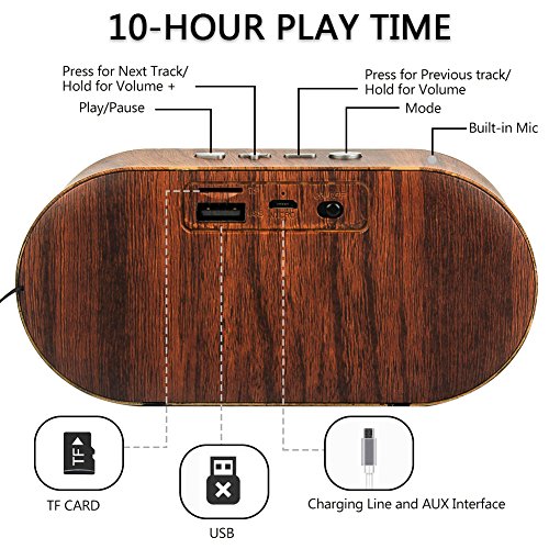 Haut-parleurs extérieurs sans fil Bluetooth WEYANG - 4