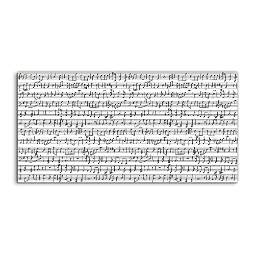Acryl photo salon 100x50 cm contre les murs vides design musique moderne