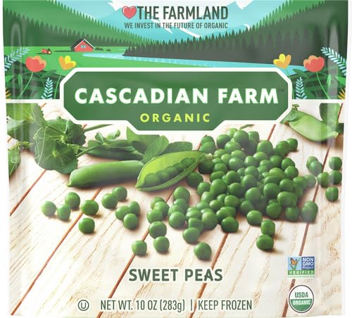 Miniatura 2 de Cascadian Farm Guisantes de dulces orgánicos bolsa de 10 onzas congelado verduras congeladas de cultivo orgánico sin OMG