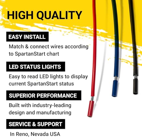 Spartan Power SpartanStart - Soft Start Kit for RV Air Conditioner, A/C Unit, up to 20K BTU, 120v Softstart Aid, Battery Saving Softstartup System for RV, Van, or Camper Air Conditioning Systems