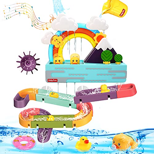 Baby Bath Toy, Interactive Light Up & Musical Bathtub Toys for Toddlers, Floating Squirting Toys for Boys and Girls Baby Bath Toy, Interactive Light Up & Musical Bathtub Toys for Toddlers, Floating Squirting Toys for Boys and Girls