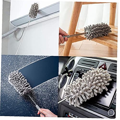 Plumeau Microfiber Chenille Bendable Head Extendable 98inch Ceiling Cleaning Tool - Image 6