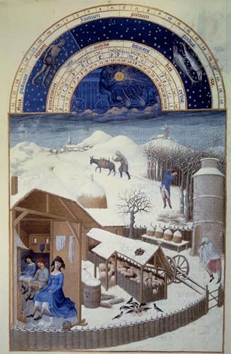 Tableaux Murale Art Février de Pol De Limbourg - Affiche 60x90cm