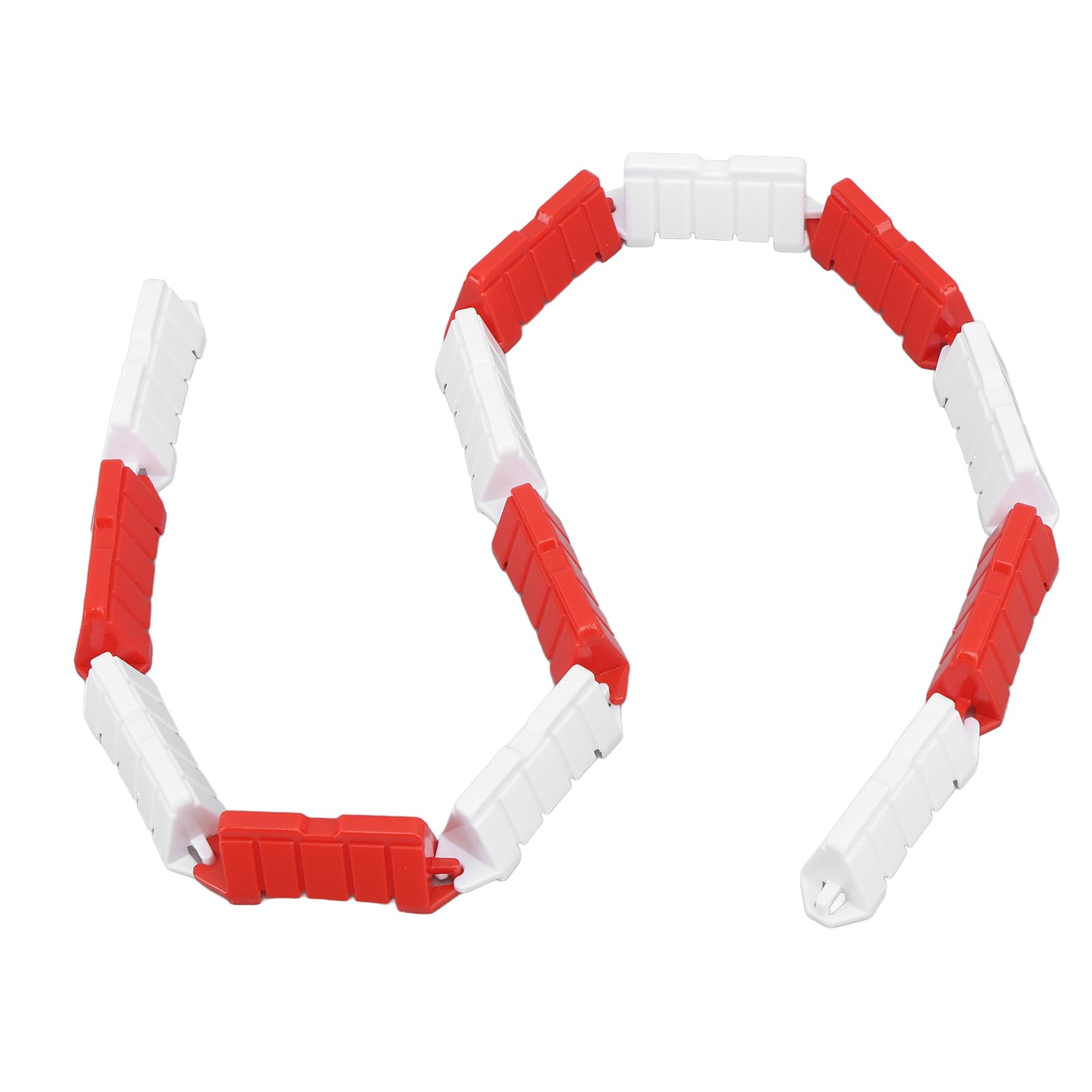 Rc Road Barrier Rc Race Track Barrier 50Pcs Rc Road Track Barriers 1/18 Rc Car Drifting Racing Field Fence Roadblocks For Remote Control Car Accessories Red And White