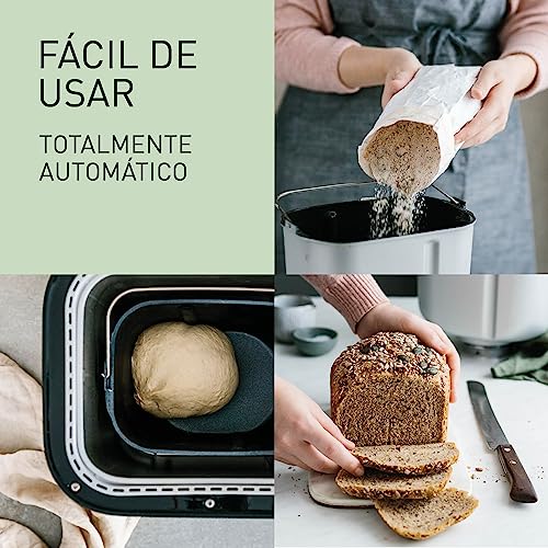 Panasonic SD-YR2550SXE Panificadora Automática con Dispensador, 850 W, Sensor de Temperatura, Temporizador Digital 13H, 31 Programas, Plateado - imagen 7