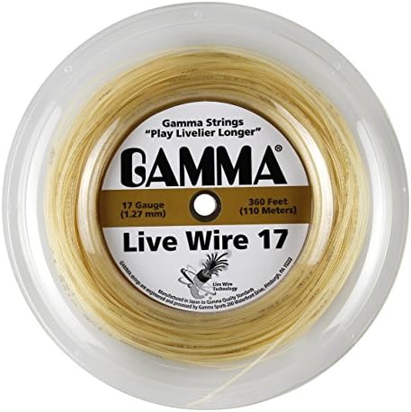 Gamma Sports Live Wire 16g String Reel - Natural image 2