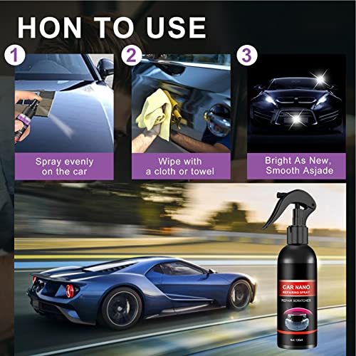 remoção arranhões carro Nano | Revestimento Automóvel Nano Polidor e Restaurador Pintura | Ferrament