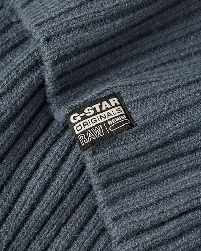 Miniatura 5 de G-Star Para Hombre Jersey Essential Knitted, Gris Axis D23731-D447-5781 , L