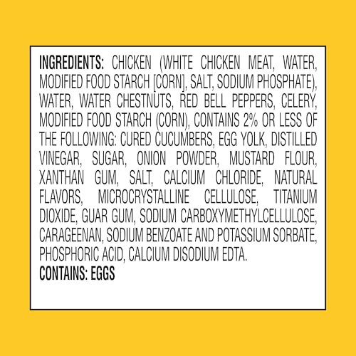 Image of StarKist Chicken Creations Chicken Salad, 5oz Pouch, 12-Pack | 19g Protein Per Serving, Fully Cooked White Meat, Gluten Free, Soy Free, Ready to Eat for Salad and Sandwiches