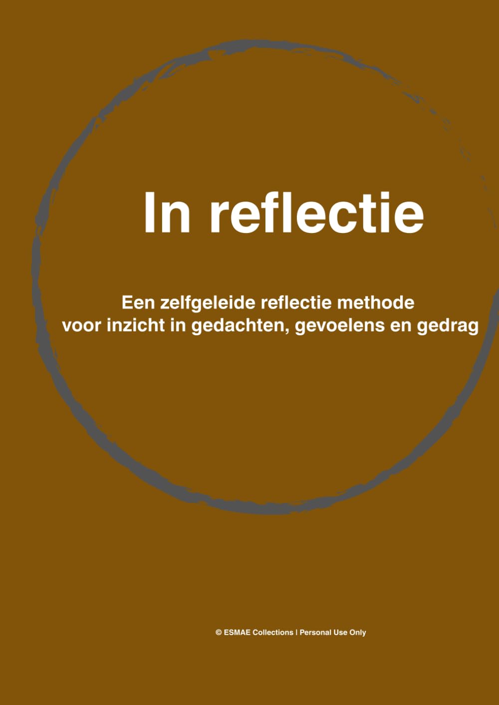 In Reflectie: Een zelfgeleide reflectie methode voor inzicht in gedachten, gevoelens en gedrag