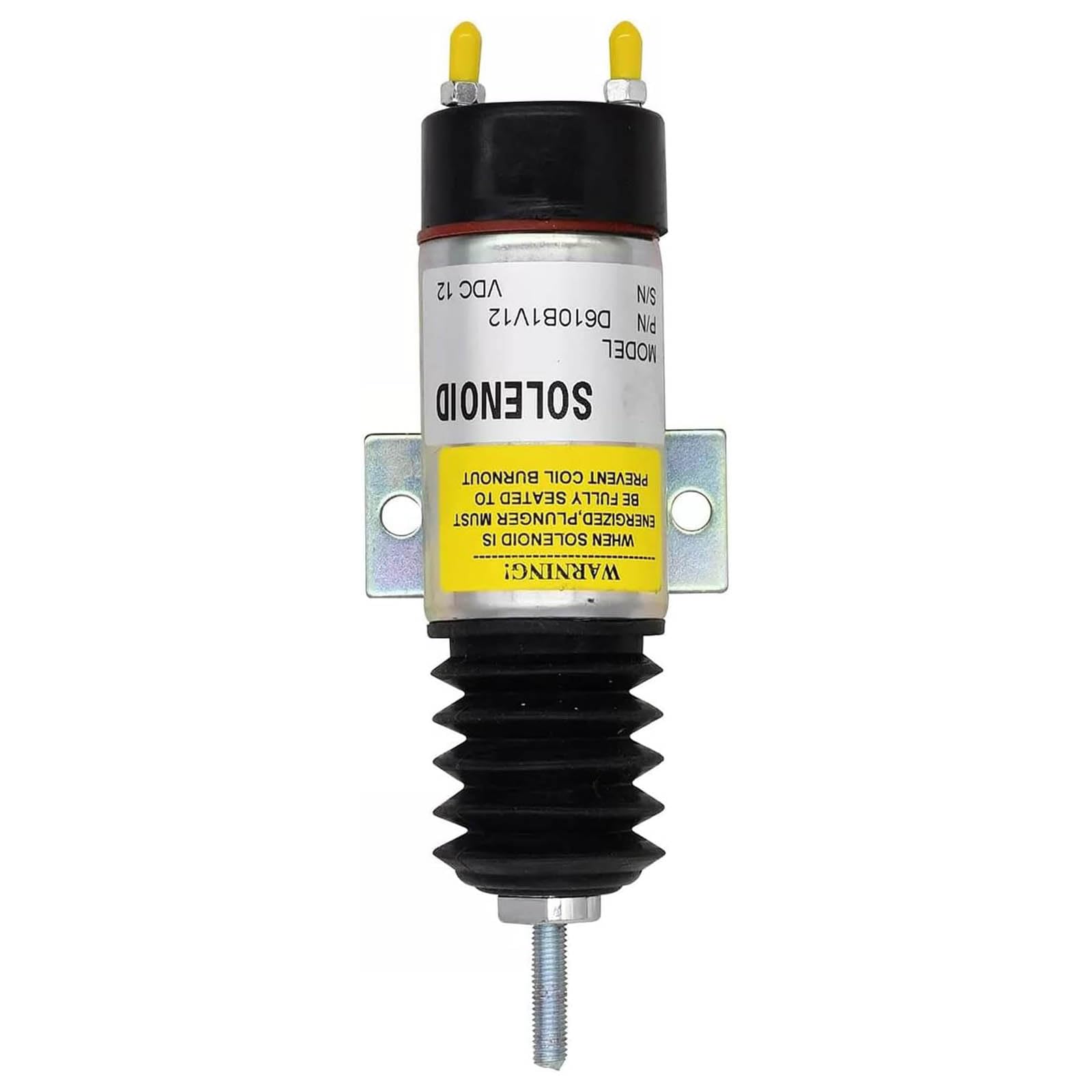 Nayuank Dual Coil Pull Solenoid 12V D610-B1V12 D610B1V12 Fits For Kubota Engine D905