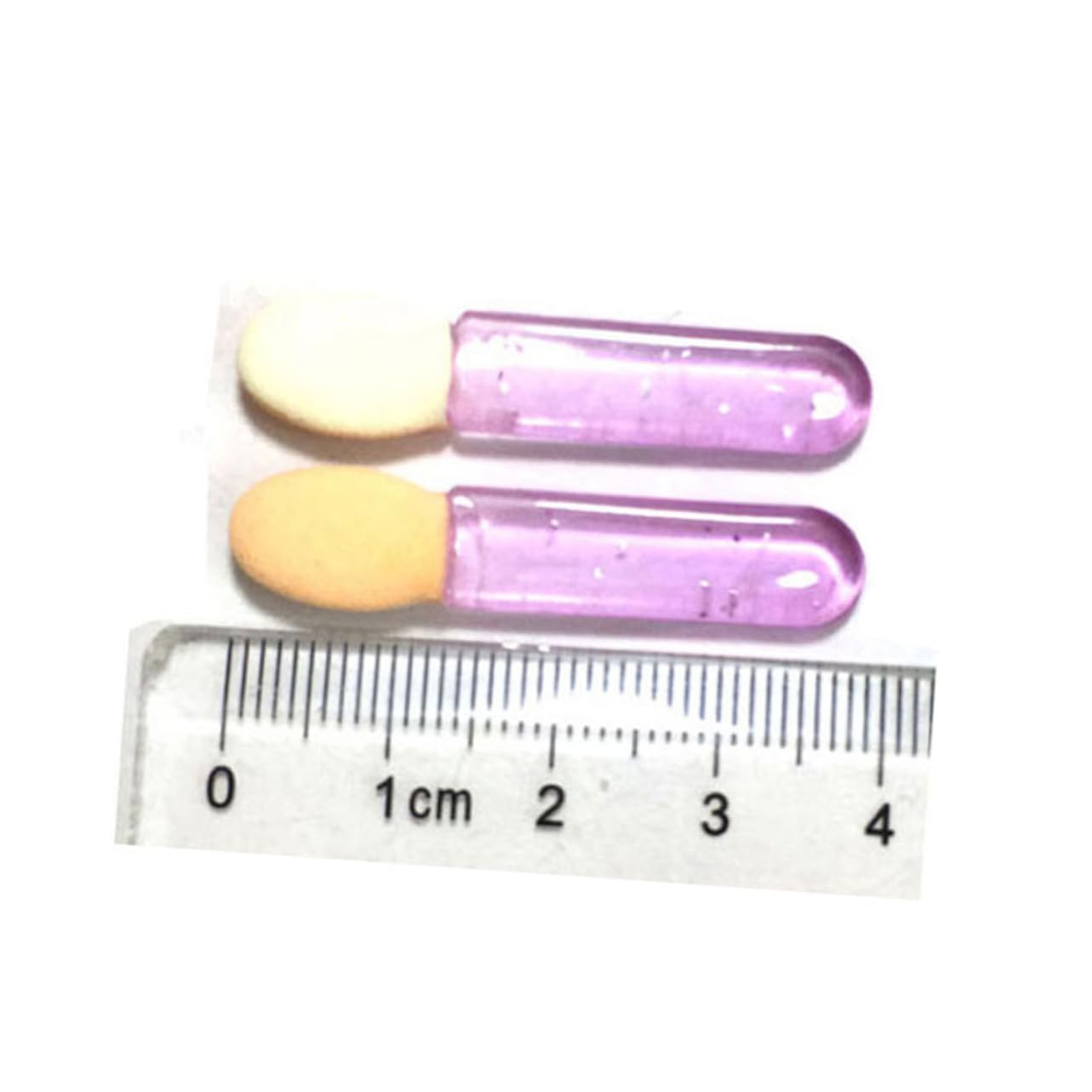 Beatifufu 100pcs Makeup Eyeshadow Brush Set Women Girls Mini Brush Kit for Women Latex Cotton Eye Shadow Sticks for Daily Use