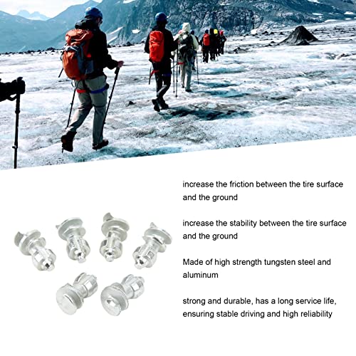 Neumático de Rueda, Pernos de Nieve, 50 Uds., Tornillo en Perno de Neumático, Neumáticos Antideslizantes para Bicicleta, Neumáticos de Rueda, Picos de Nieve para Coche, Camión,