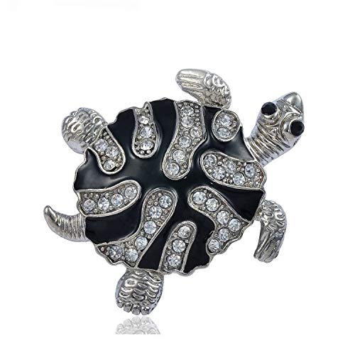 Preisvergleich Produktbild Start 40 Tierbrosche Diamant-Schildkröte Brosche Mode Schmuck