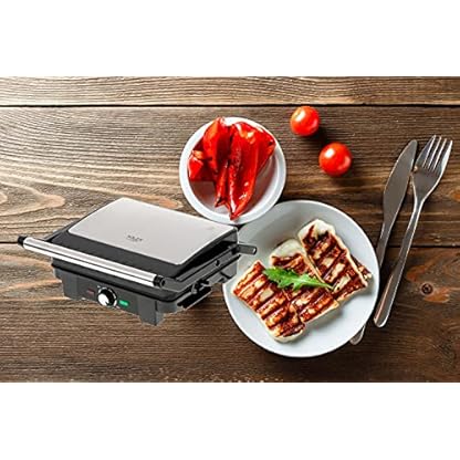 Adler ltd Kontaktgrill | 2.800 Watt | Sandwichtoaster | Sandwichmaker | Cool-Touch-Technologie | Fettauffangschale… – Bild 5