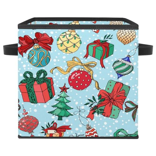 Boîte de rangement pliable en tissu cube pour placard et maison