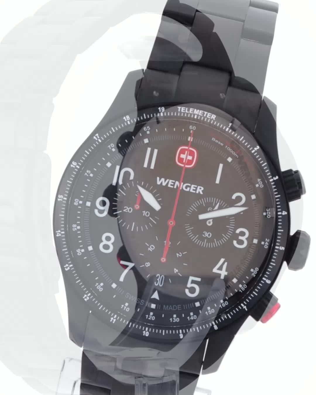 Amazon | WENGER(ウェンガー) TERRAGRAPH CHRONO 腕時計 メンズ クロノ