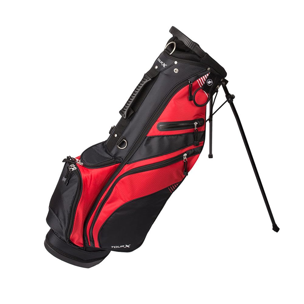 Pinseeker Tour X Stand Bag Black/Red