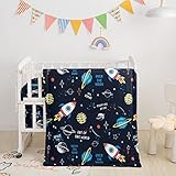 Datura Home Crib Bedding Set - 3pcs Nursery Crib Bedding with Comforter, Sheet & Skirt, Watercolor Butterfly Printed for Baby Boys and Girls