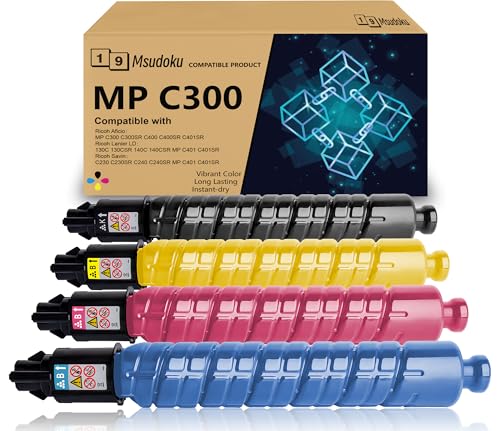 Toner Ricoh MP C300 C400 pour résoudre les problèmes de textes flous sur imprimante Aficio