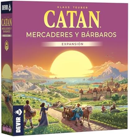 Devir - Catan: Mercaderes y Barbaros Expansión, Juego de Mesa, pa...