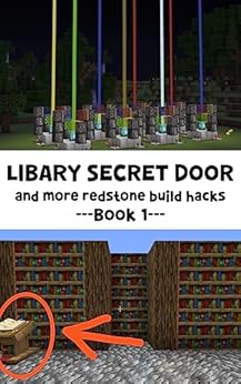 Minecraft: LIBARY Secret Door and More Redstone Build Hacks (Book 1) (More Redstone Builds)