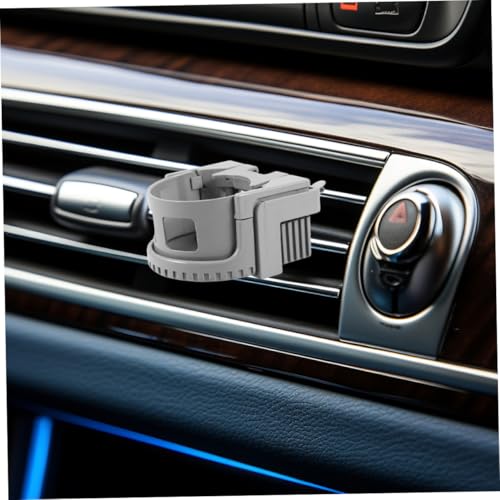Portavasos Universal para Auto Adaptador 2 Piezas Color Gris miniatura 4