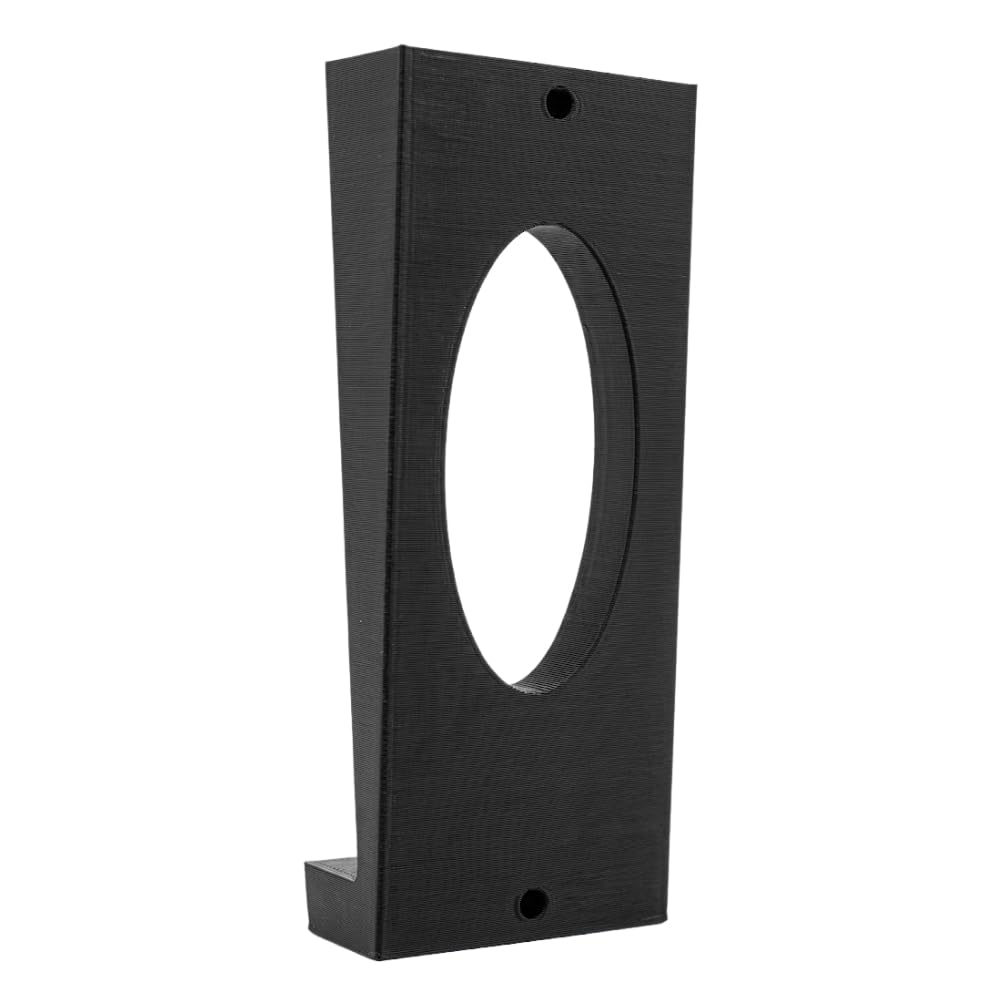 SplashNColor Doorbell Angle Adjustment Mount Wedge for Ring Pro – No-Drill Swivel Bracket | Adjustable Viewing Angle | Vinyl Siding Compatible | Easy Snap-On Installation for Home